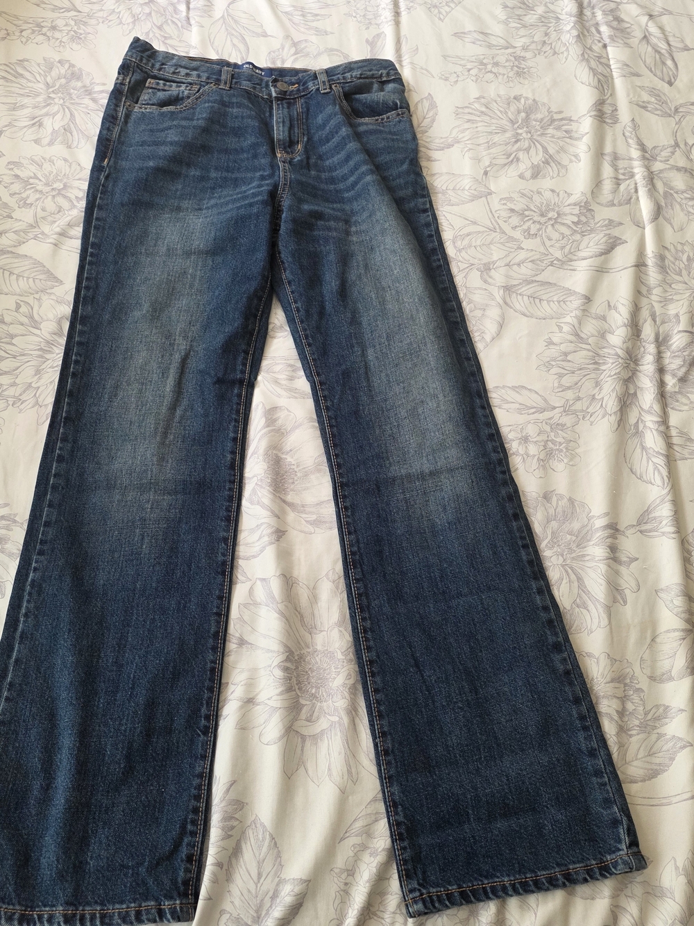 Old Navy Men's Blue Bootcut Jeans
